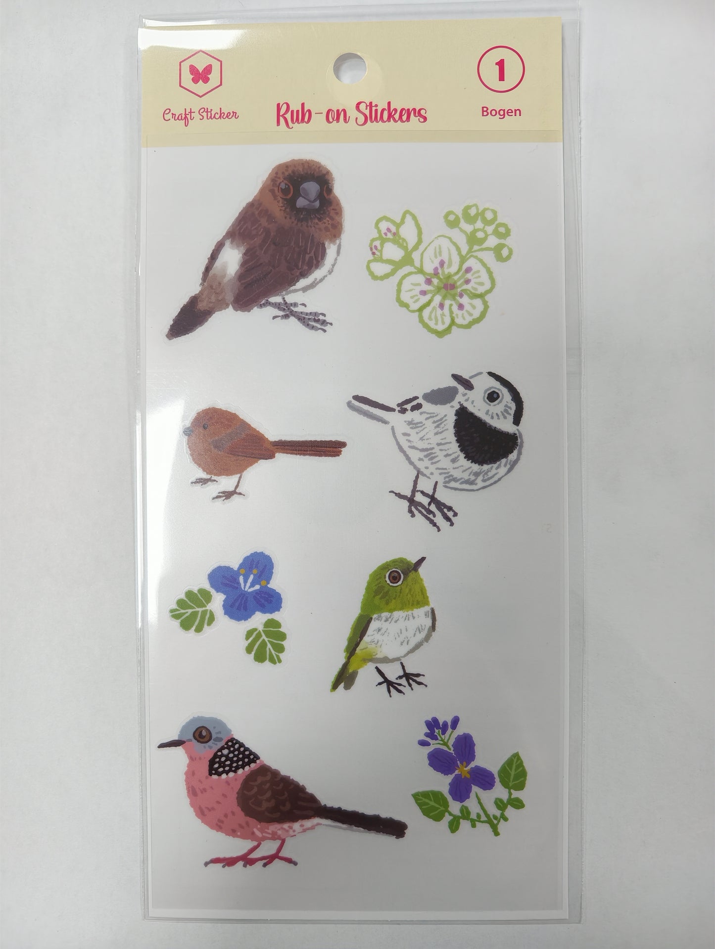 STVL-Transfersticker Vogel