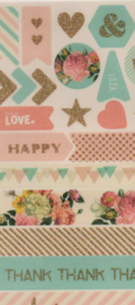 S24-10 Tracing Paper Sticker Deco