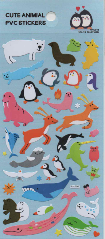 S24-39 Special Effect PVC Stickers