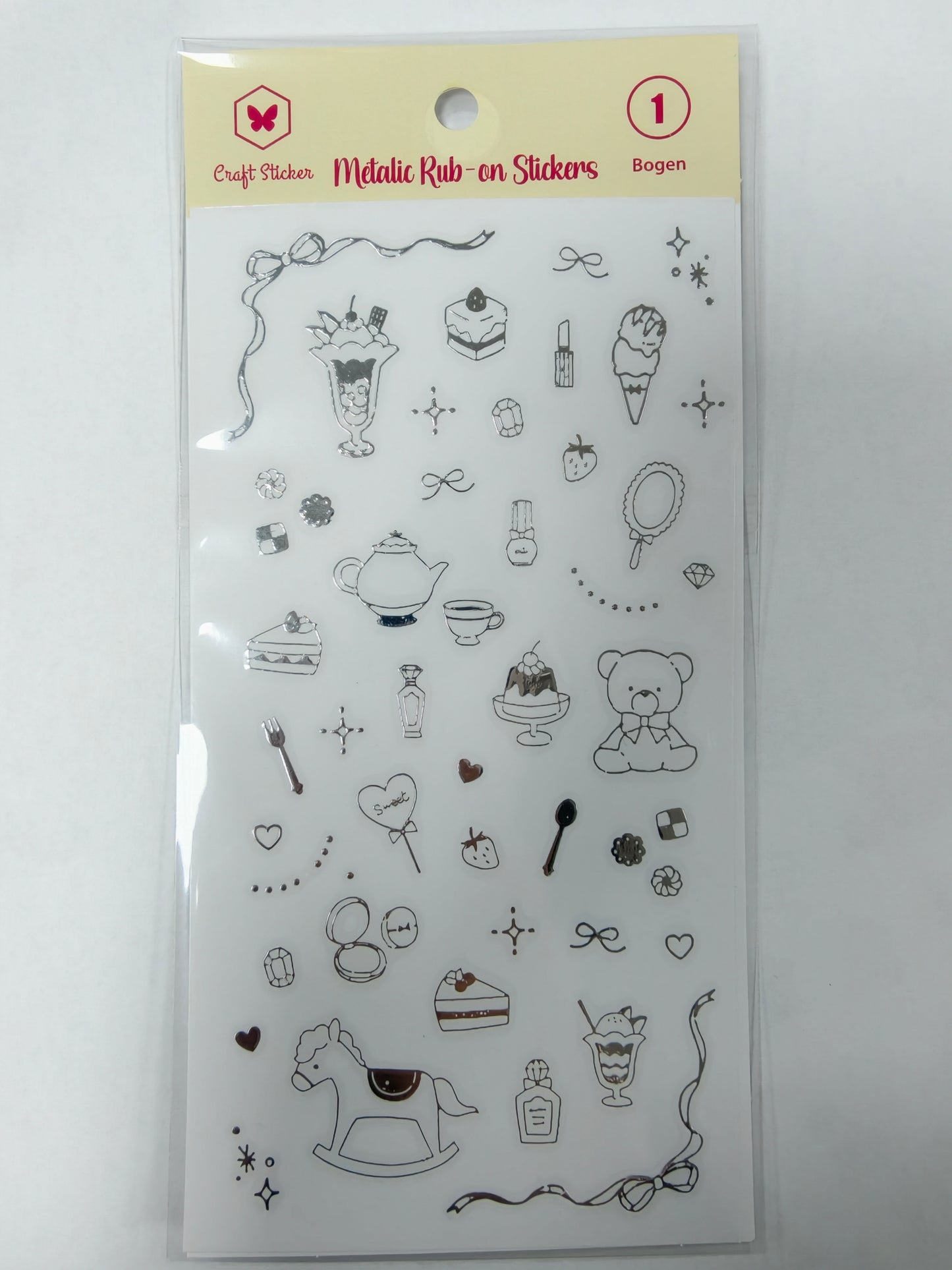 STM Metallic Transferstickers