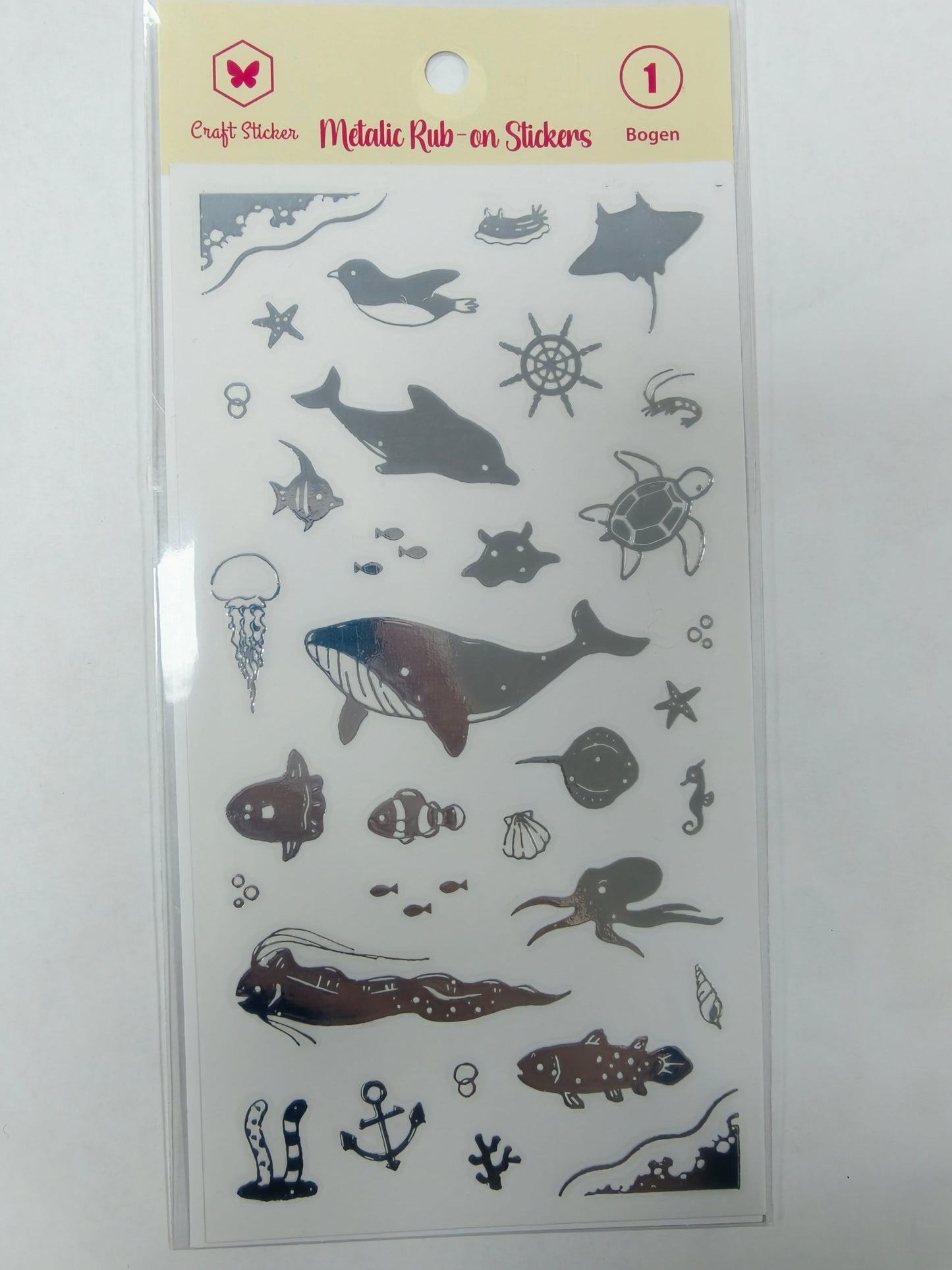 STM Metallic Transferstickers