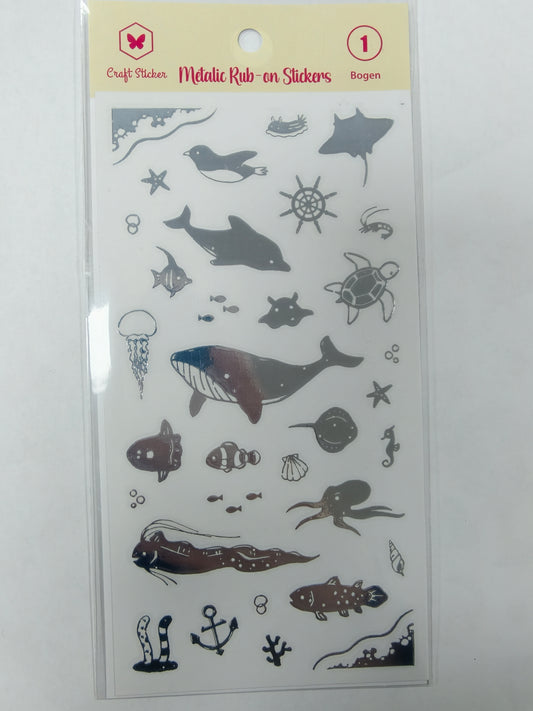 STM Metallic Transferstickers