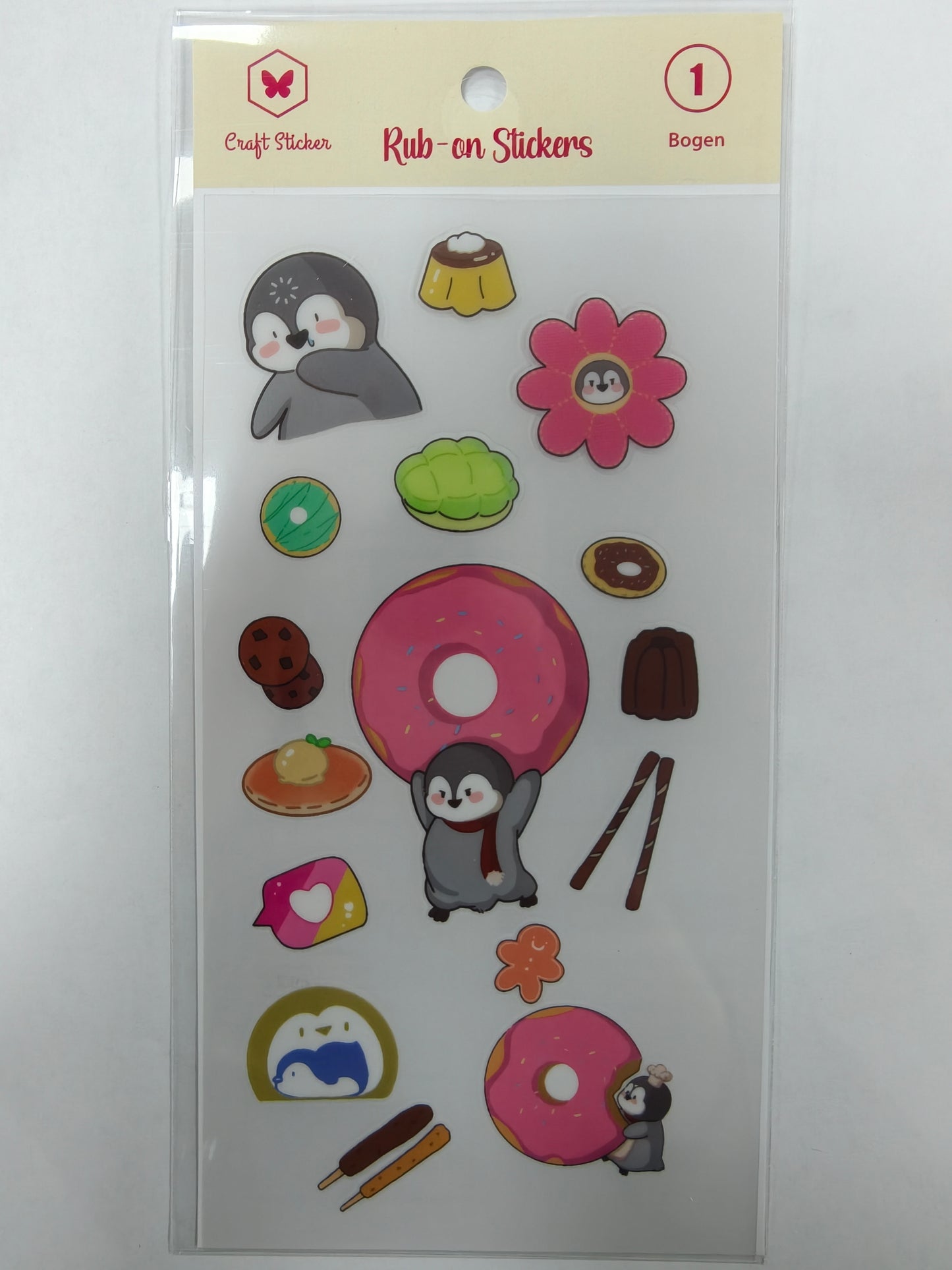 STPL-Transferstickers Pinguin