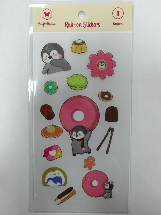 STPL-Transferstickers Pinguin