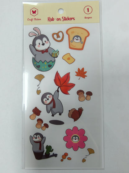 STPL-Transferstickers Pinguin