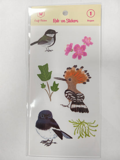 STVL-Transfersticker Vogel