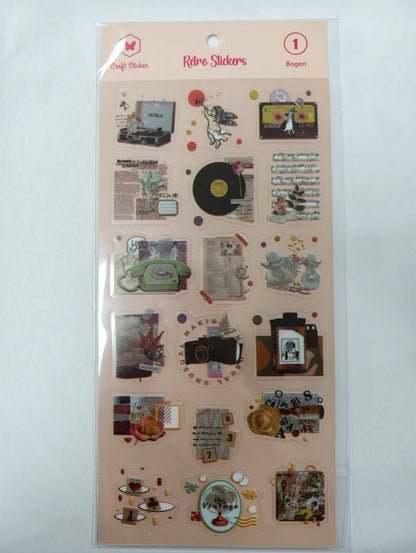 SV25 Vintage Stickers