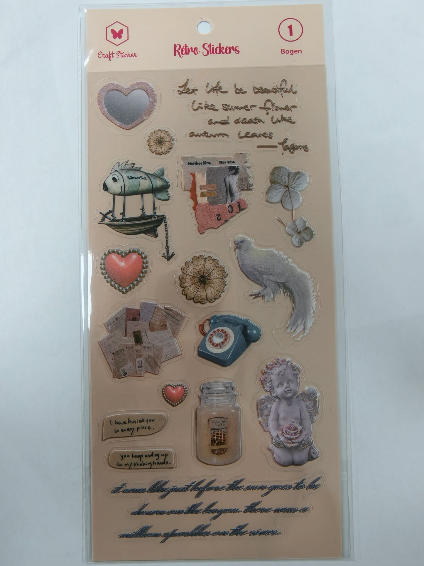 SV25 Vintage Stickers