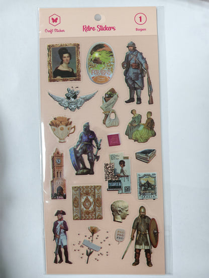 SV25 Vintage Stickers