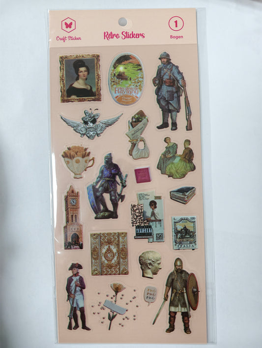 SV25 Vintage Stickers