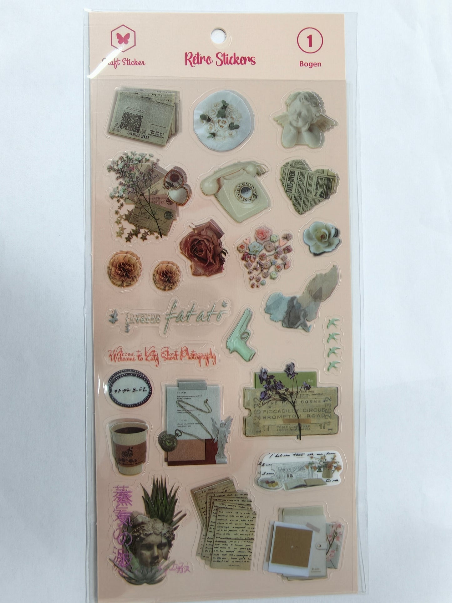 SV25 Vintage Stickers