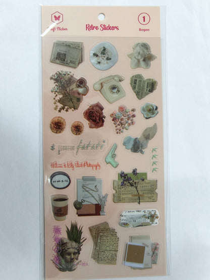 SV25 Vintage Stickers