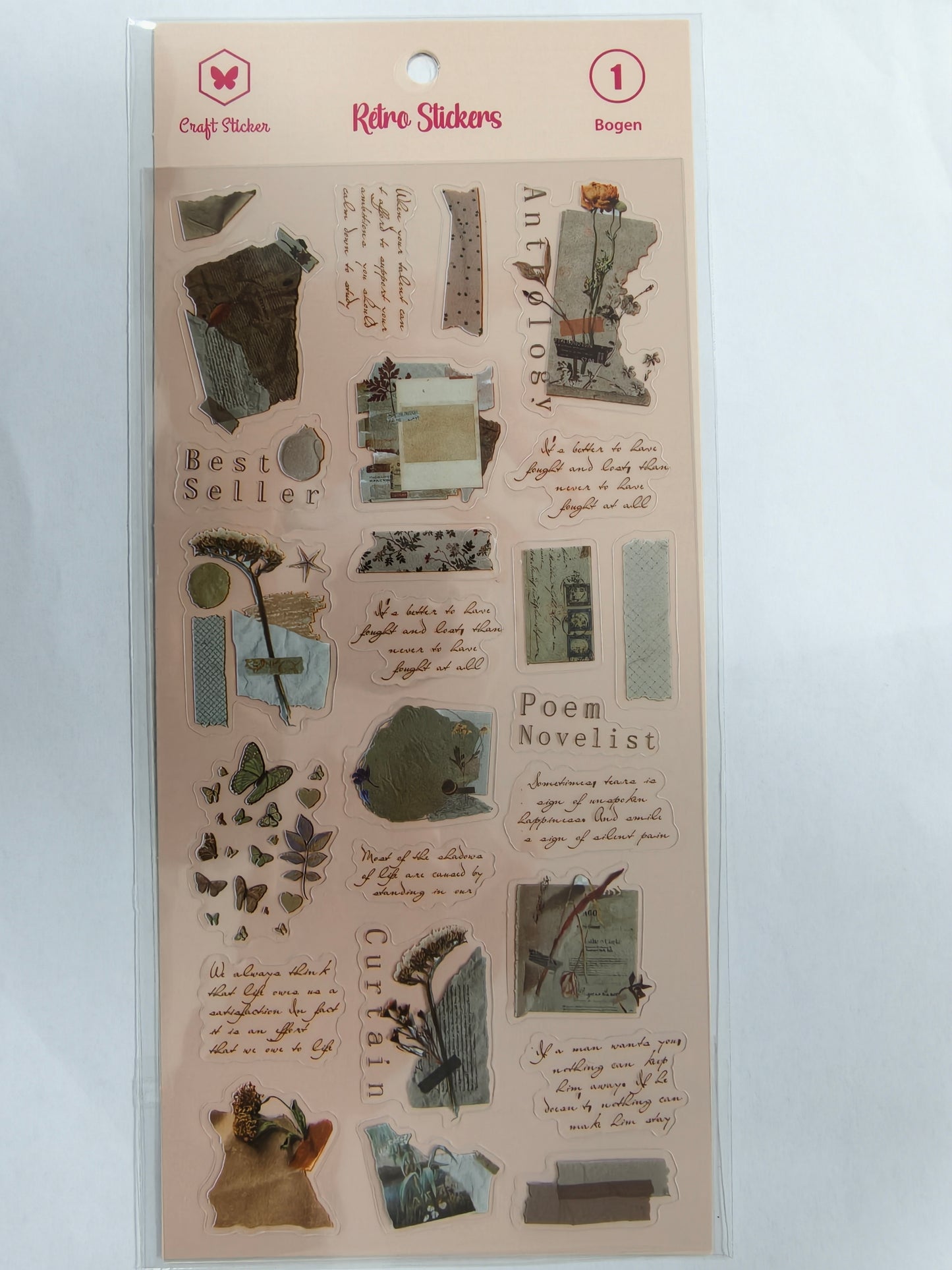 SV25 Vintage Stickers