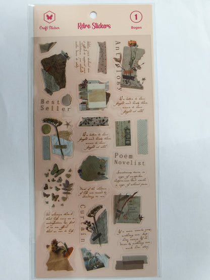 SV25 Vintage Stickers