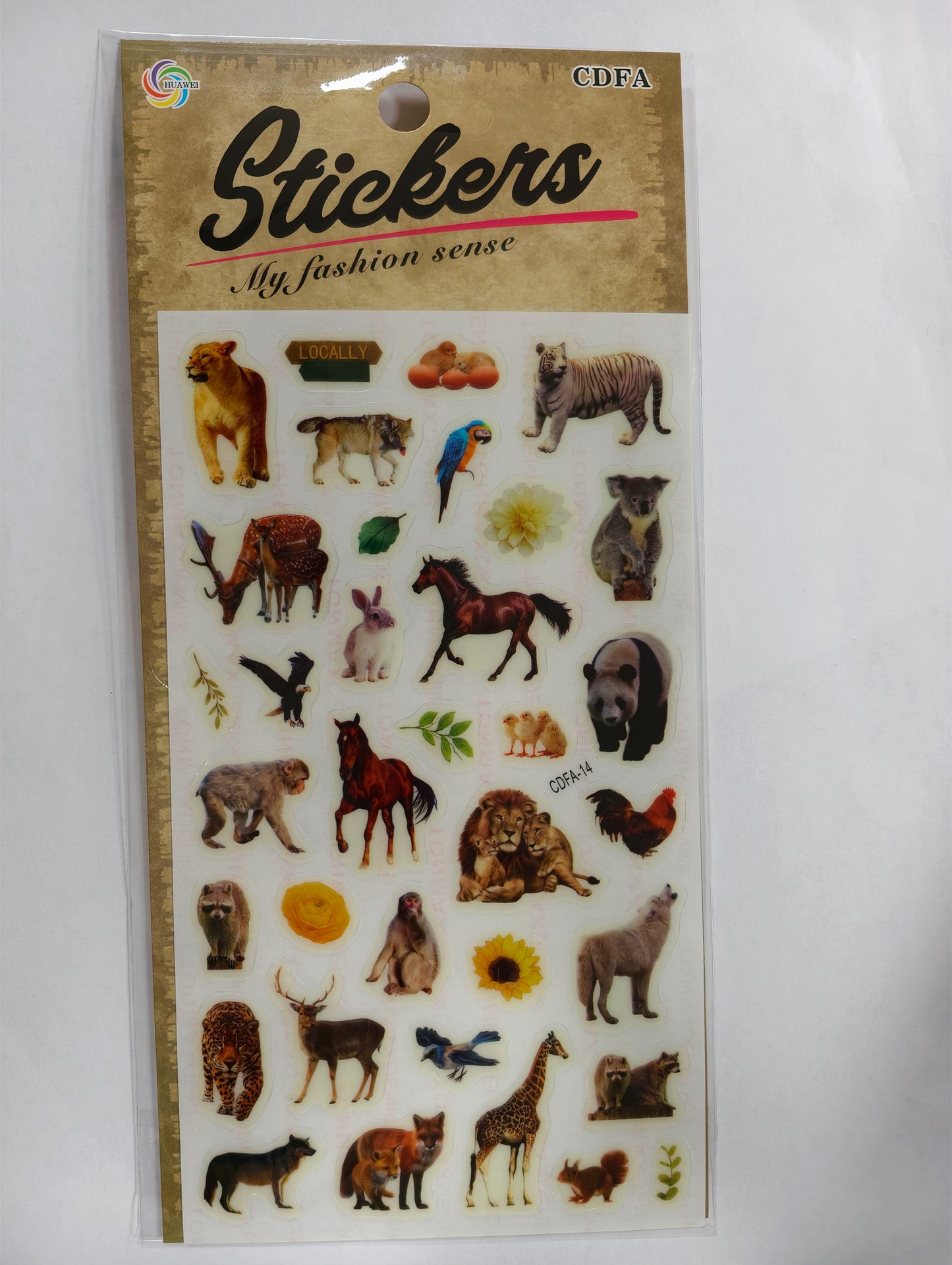 SNL Nachtleuchtstickers Tiere