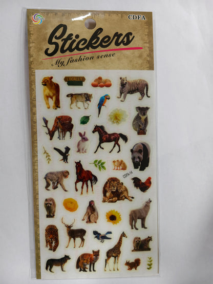 SNL Nachtleuchtstickers Tiere