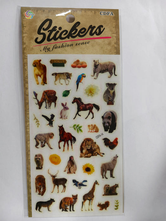 SNL Nachtleuchtstickers Tiere