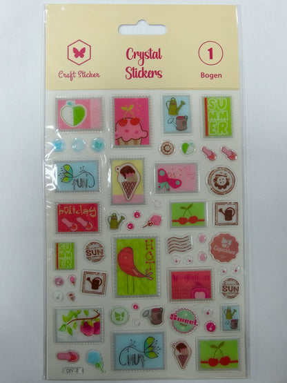 SK25 Kristall Briefmarken