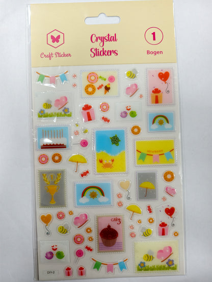 SK25 Kristall Briefmarken