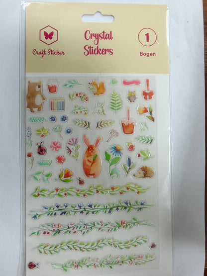 SK25 Kristall Stickers