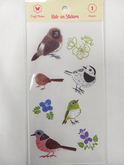 STVH-Hohe Haftkraft Transfersticker Vogel