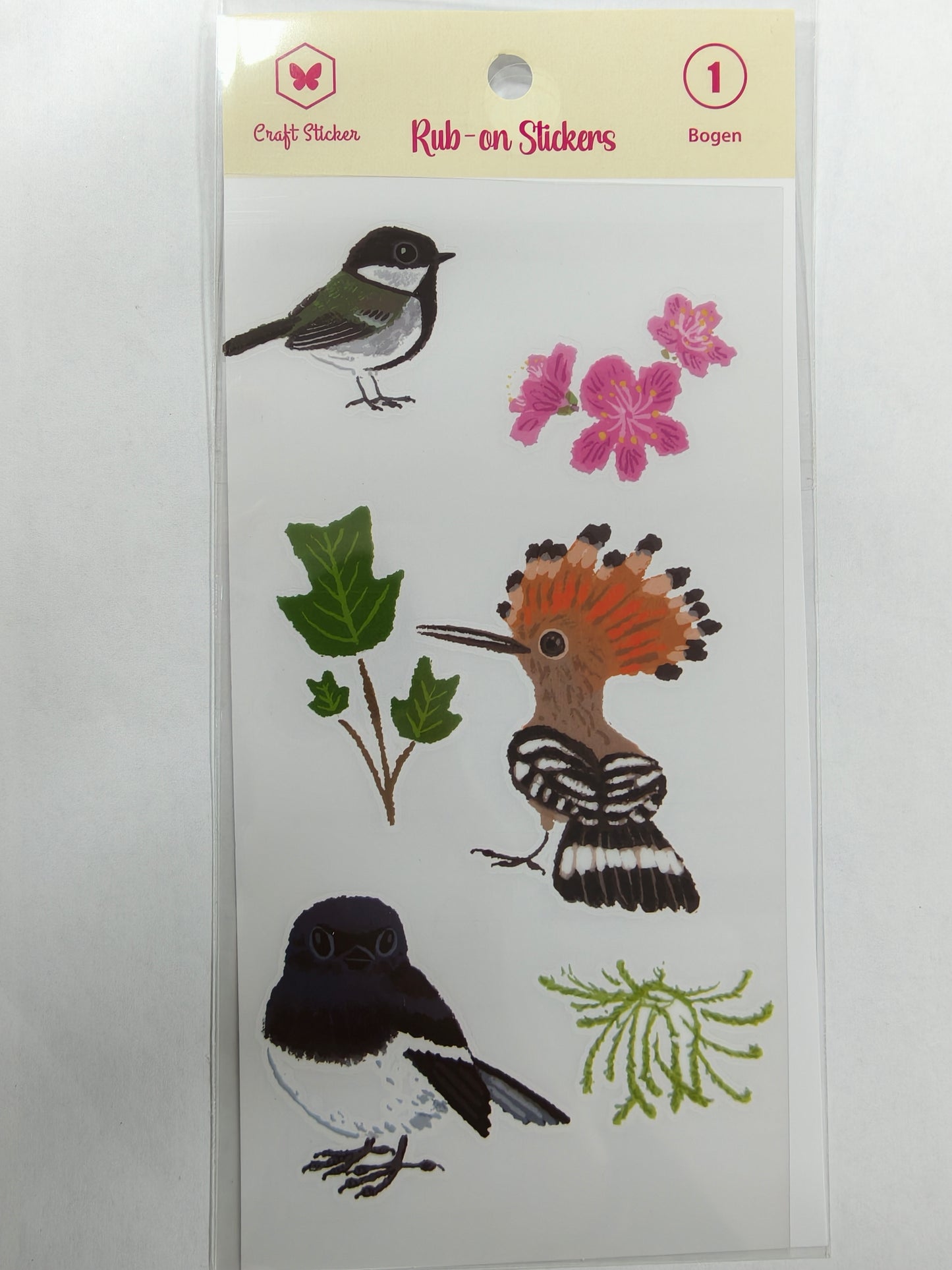 STVH-Hohe Haftkraft Transfersticker Vogel