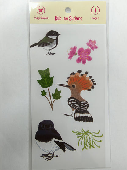 STVH-Hohe Haftkraft Transfersticker Vogel