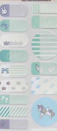 S24-27 Waterproof Name stickers