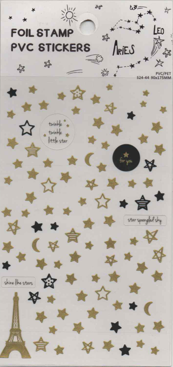 S24-48 Foil Stamp PVC Stickers