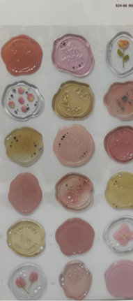 S24-66 3D Seal Stickers
