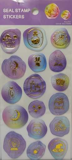 S24-66 3D Seal Stickers