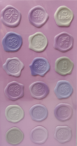 S24-66 3D Seal Stickers