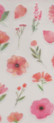S24-06 Washi Paper Sticker Flower