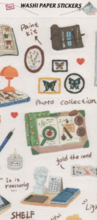 S24-05 Washi Paper Sticker Travel
